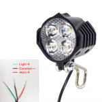 Ebike Light LED 36V 48V Electric Bike Headlight and Rear Light Also with Turn Signal Light Set - Image 12