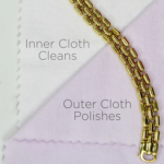 All-Purpose Jewelry Cleaning Kit with Cleaner Solution and Polishing Cloths - Image 2