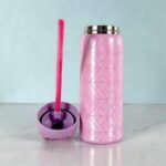 FreeSip 32oz Straw Insulated Water Bottle Double-Layer Stainless Steel - Image 3