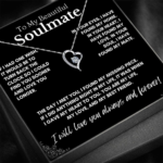 To My Soulmate/Wife Necklace Gift for Valentine Fiancée/Girlfr - Image 4