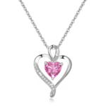 Heart Necklace for Women Sterling Silver 925 Jewelry Gift for Her - Image 21