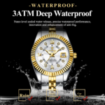 Luxury Elegant Watch for Women Waterproof Luminous Date Ladies Watch Stainless Steel Quartz Women'S Watches Girl Reloj - Image 4