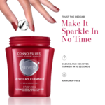 Silver Jewelry Cleaner, Liquid Dip Jewelry Cleaner in Red Jar - Image 3