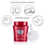 Silver Jewelry Cleaner, Liquid Dip Jewelry Cleaner in Red Jar - Image 5