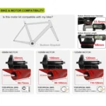 BAFANG Mid Drive Kit 750W BBS02B Brushless Waterproof Electric Bike Conversion Kit 48V/52V LCD Display Optional - Image 5