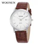 Simple Men Watches Leather Belt Quartz Wrist Watches for Men Ultra Thin Mens Watches Minimalist Watches Hodinky - Image 10