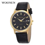 Simple Men Watches Leather Belt Quartz Wrist Watches for Men Ultra Thin Mens Watches Minimalist Watches Hodinky - Image 7