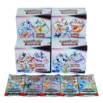 Prismatic Evolutions 360Pcs Pokemon Card Journey Together Stellar Crown 151 Ultra Prism English Booster Battle Transaction Card - Image 3