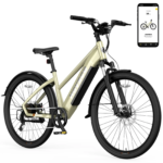Peak 750W Electric Step-Thru Cruiser E-Mountain Bike for Adults - 27.5", 48V/15AH, APP Control