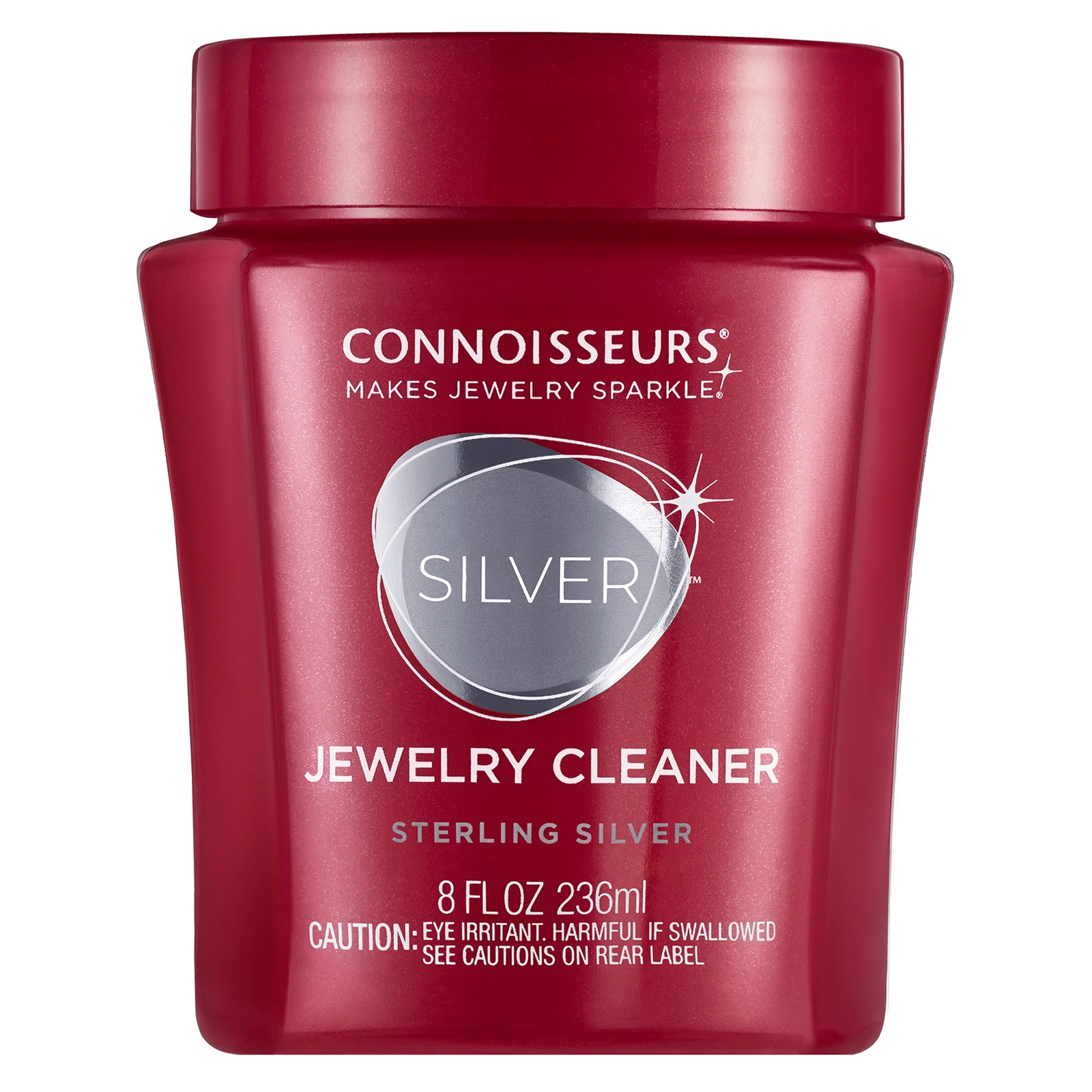 b481b192d296ca650b8a6126972deab9.png Silver Jewelry Cleaner, Liquid Dip Jewelry Cleaner in Red Jar - Image 1