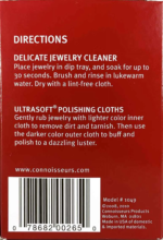 All-Purpose Jewelry Cleaning Kit with Cleaner Solution and Polishing Cloths - Image 8