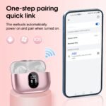 Wireless Earphones, Wireless 5.3 with Noise Cancelling and Microphone - Image 4