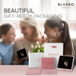 Sterling Silver Necklace for Women Mom Gift for Wife from Husband Valentines Day Girlfriend Rose Heart Necklace for Girlfriend Birthday Gifts Mother Daughter Pendant - Image 5