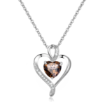 Heart Necklace for Women Sterling Silver 925 Jewelry Gift for Her - Image 29