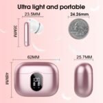 Wireless Earphones, Wireless 5.3 with Noise Cancelling and Microphone - Image 8