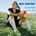 Compression Stockings Blood Circulation Promotion Slimming Compression Socks Anti-Fatigue Comfortable Solid Color Socks - Image 4