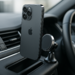 Magnetic Phone Mount for Car (MagSafe Compatible) — Dashboard & Vent Clip, 360° Rotation, One-Hand Operation